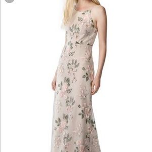 Jenny Yoo embroidered floral bridesmaid dress